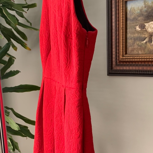 Stunning Red Anthropologie Dress Size 0 - Picture 5 of 6
